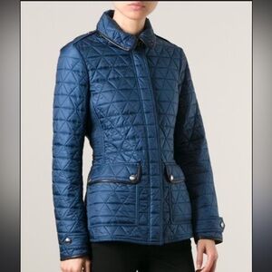 Burberry Quilted Navy Jacket